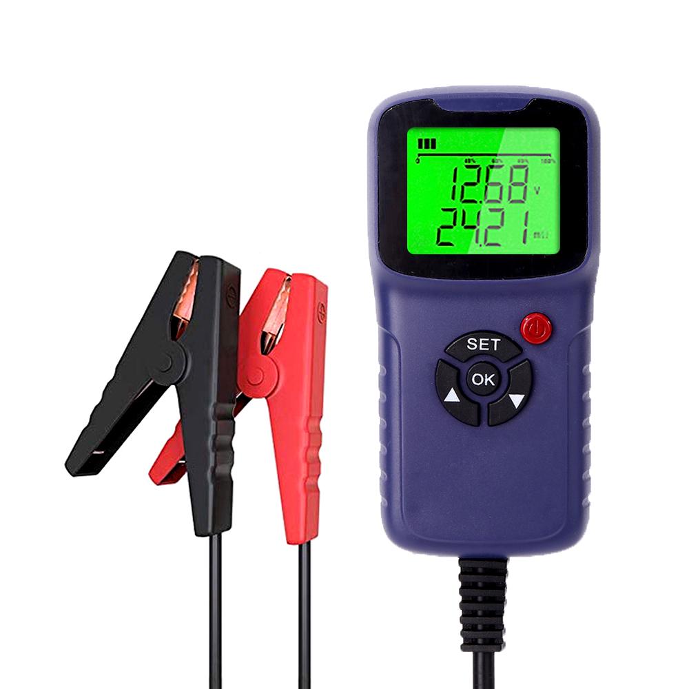 Car Battery Charger Tester Analyzer 12V 2000CCA Battery Voltage Test Charge Circuit Charge Tester
