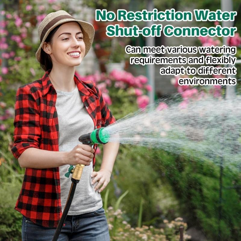 Heavy Type T Brasses Water Pipe Fitting Leakproof Easyly Installation For Gardening Tool And Equipment