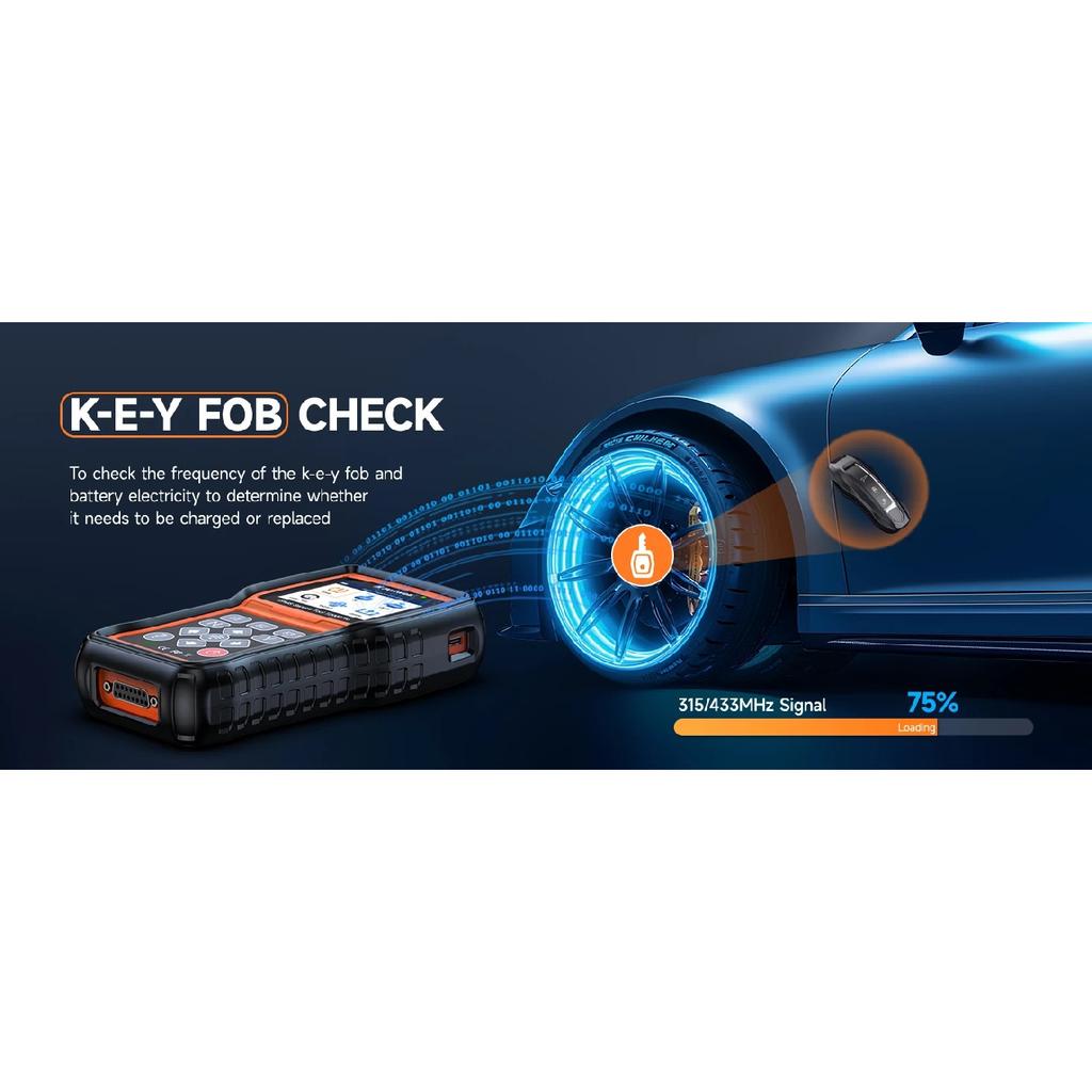 FOXWELL T2000 PRO Auto Tire Pressure Tool Reset TPMS Relearn Activate Sensors Programming Car OBD2 Code Reader Diagnostic Tools