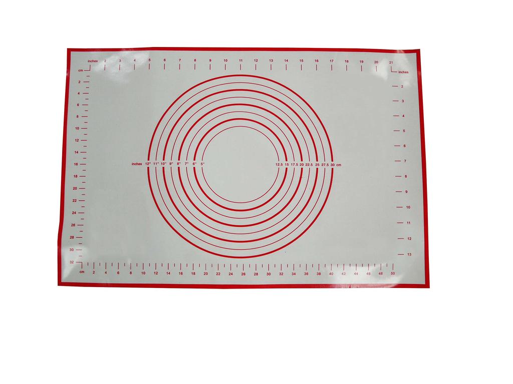 Tiger Crown Cooking Mat with Guide/Cooking Silicone Mat, 62 X 40 Cm, No. 1718, Made In Japan