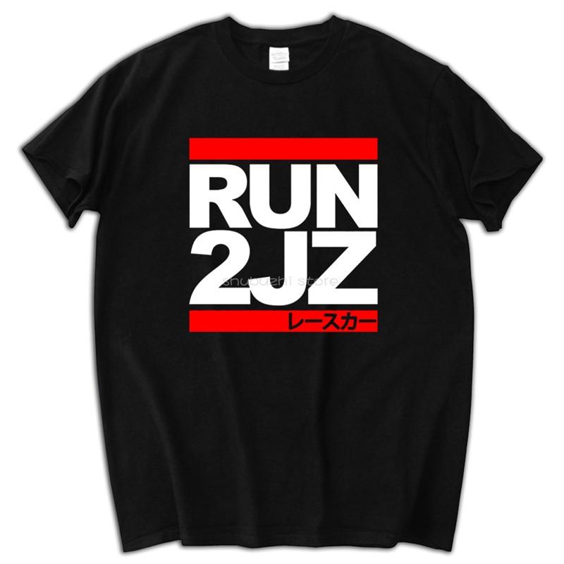 Runer 2jz Auto Racinger T Shirt Summer Oneck Shirts Tops Euro Big Size Cotton Tees Drop Shipping Tshirt Unisex Summer Sbz5109