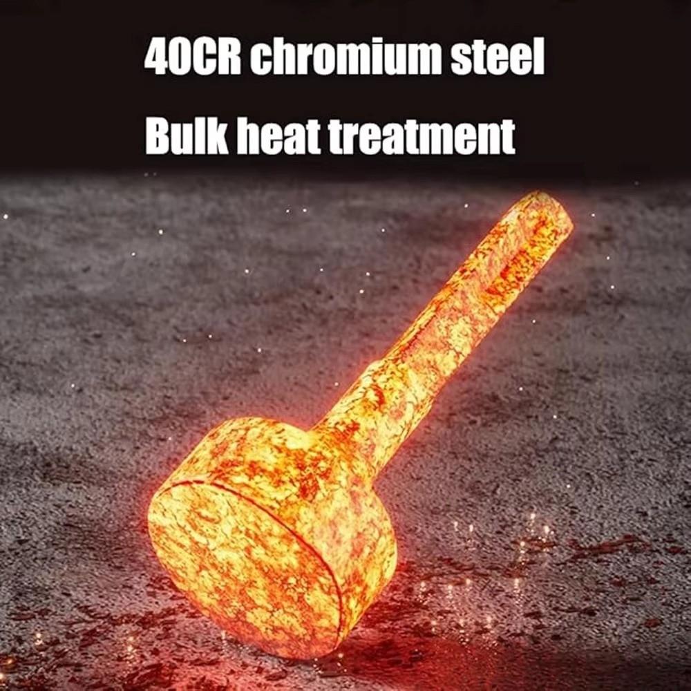 Flat Head Drill Bit Driver Wear Resistant Pile Driving Hammer New Hammer Head Fence Installation