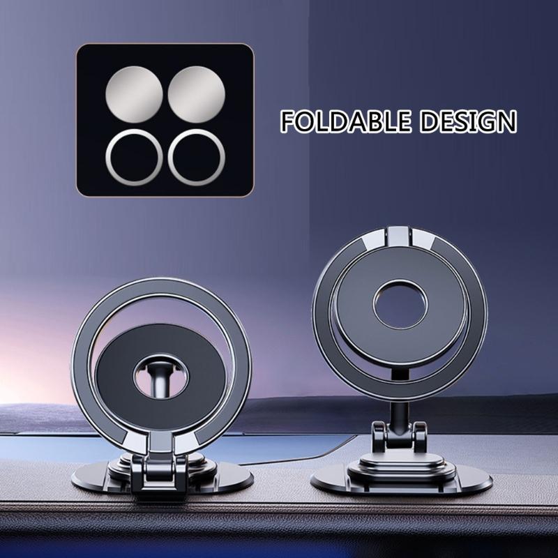 Magnetic Phone Mount,Magnetic Phone Holder for Car, Dashboard Phone Holder Mount 360 Adjustable,Mount for Phone