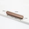Nordic Wooden Furniture Handles kitchen Cabinet Handles Drawers Dresser Knobs Long Wardrobe Pulls Home Decoration Hardware