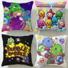 Классическая игра Bubbles Bobble Наволочка Мягкая и Легко стирающаяся – Универсальная для Дивана, Кровати, Путешествий и Офиса