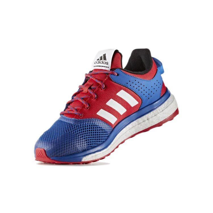 adidas Ответ 3 Модные Персональные Нескользящие Дышащие Низкие Беговые Кроссовки Мужские Сникеры Синий Красный AQ2497