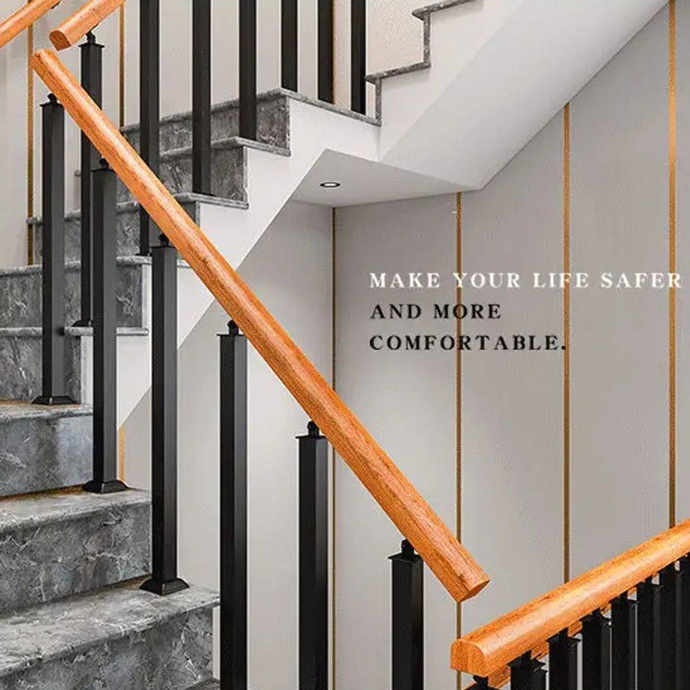1Pcs Simple Stair Handrail Guardrail Modern Style Balcony Fence Villa Balcony Protection