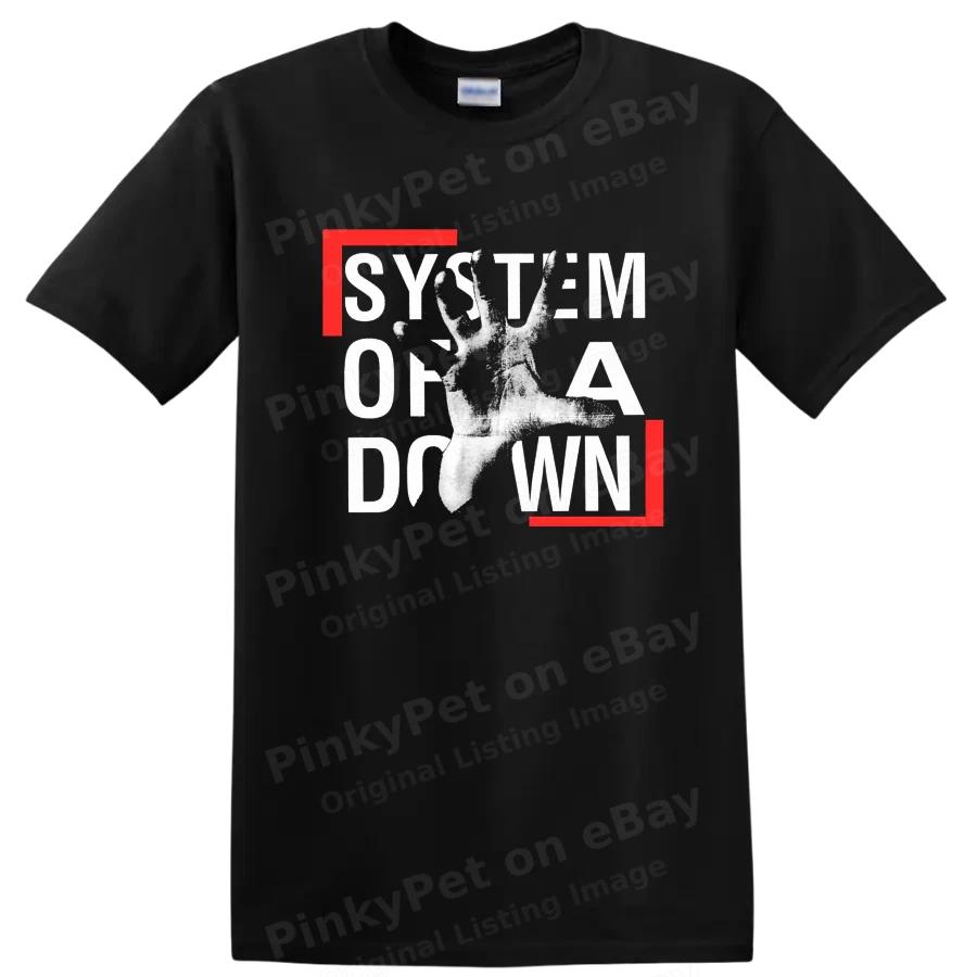 System of a Down Rock Metal Graphic T Shirt Distressed Band Art Tee