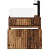 Bathroom Furniture Set Reclaimed Wood Engineered Wood