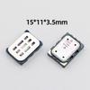 2PCS 15x11x3.5mm Rectangle MP3 Speaker Tin Foil Loudspeaker Compatible With Sony Huawei Xiaomi Samsung For Tablet Phone 3