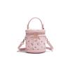 New Sanrio Hello Kitty PU Bucket Bag, Shoulder Bag, Crossbody Bag, Handbag Women's Pink/Milk Tea SHHF41270