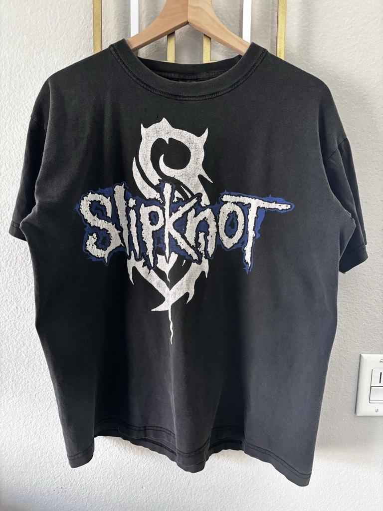Винтажная футболка Slipknot Euro Boot Эра Iowa Размер L/XL Свободный крой Унисекс