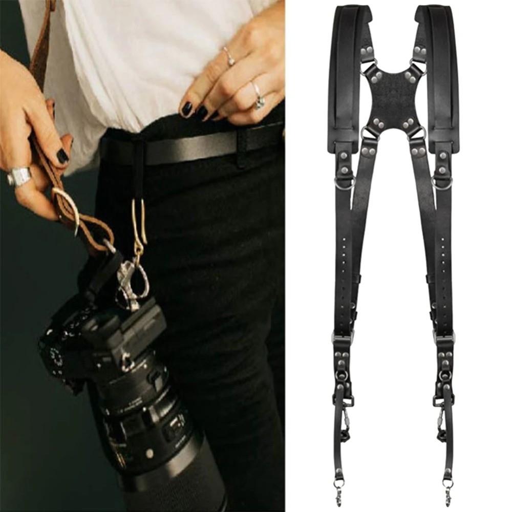Comfortable Camera Harness Vintage DSLR Camera Strap Outdoor Photography