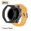 Ремешок для часов Huawei Watch GT5 Pro 46 мм Ремешок 222 мм Полуобхватный PC Вырез Защитный чехол Запасной ремешок для часов