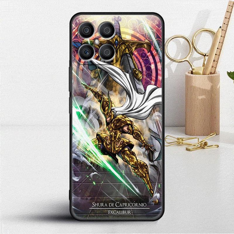 Saint Seiya Anime Case For Honor X8 X8a 90 X9a 8X 70 50 20 Magic5 Pro 9X P60 P50 Black Soft Phone Funda