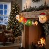 6 pcs DIY Christmas Paper Lantern Santa Claus Festival Lanterns  Lantern Decor