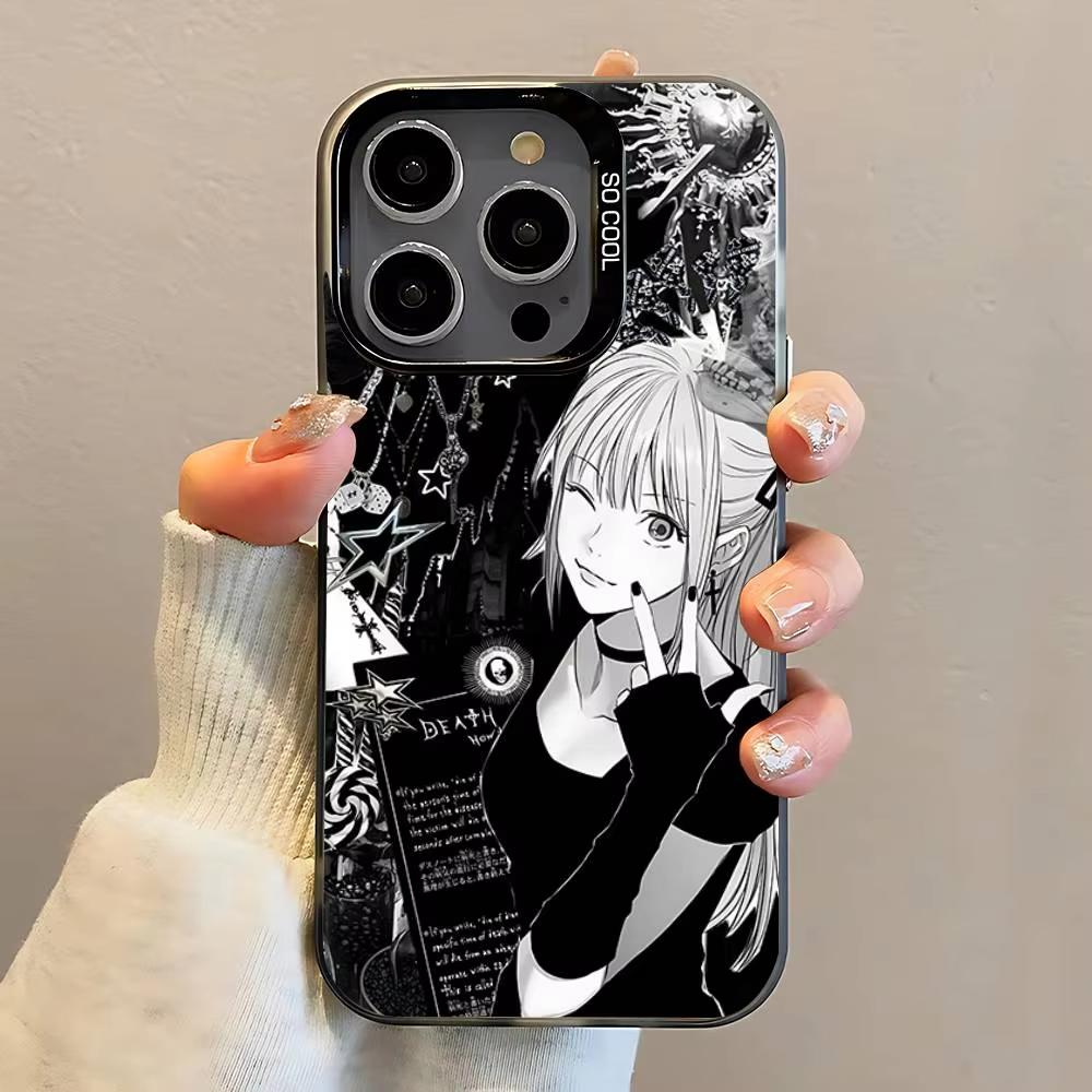 Матовый чехол Misa D-Death N-Note для Samsung Galaxy S25 S24 S23 S22 Ultra S21 Plus S20 FE A73 A72 A71 A56 A55 A54 Акриловая крышка