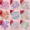 Creative 20Pcs DIY Findings Beading Neclace Bracelet Loose Beads Acrylic Colorful Flowers Handcrafted for Jewelry Making