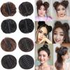 Curly Donut Roller Bun Messy Chignon Clip-on Hair Bun Hairpiece Hair Extensions Claw Hair Bun Wig