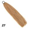 MISSQUEEN Synthetic Ponytail Extensions Wrap Around Elastic Hair Band Stretched Straight Ponytail With Rubber Band Braiding Hair For Women