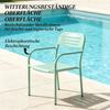 Modern Garden Chair Set, Compact Lounge Set, Design Garden Chair Set, Stackable Chair (only with 2pcs garden chairs)