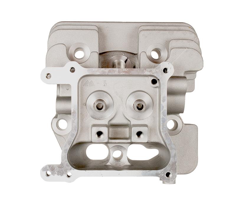 Головка двигателя Loncin № 1, левая 2P77F 2P80F 2P82F, оригинальная деталь