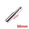 Hexagonal Handle Extended Connecting Rod Magnetic Screw Bits Extension Rod Long Handle Screwdriver Tip Holder Non-Slip Hand Tool