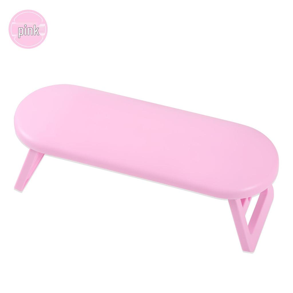 Портативная складная подставка для рук для русского маникюра с держателем для лампы