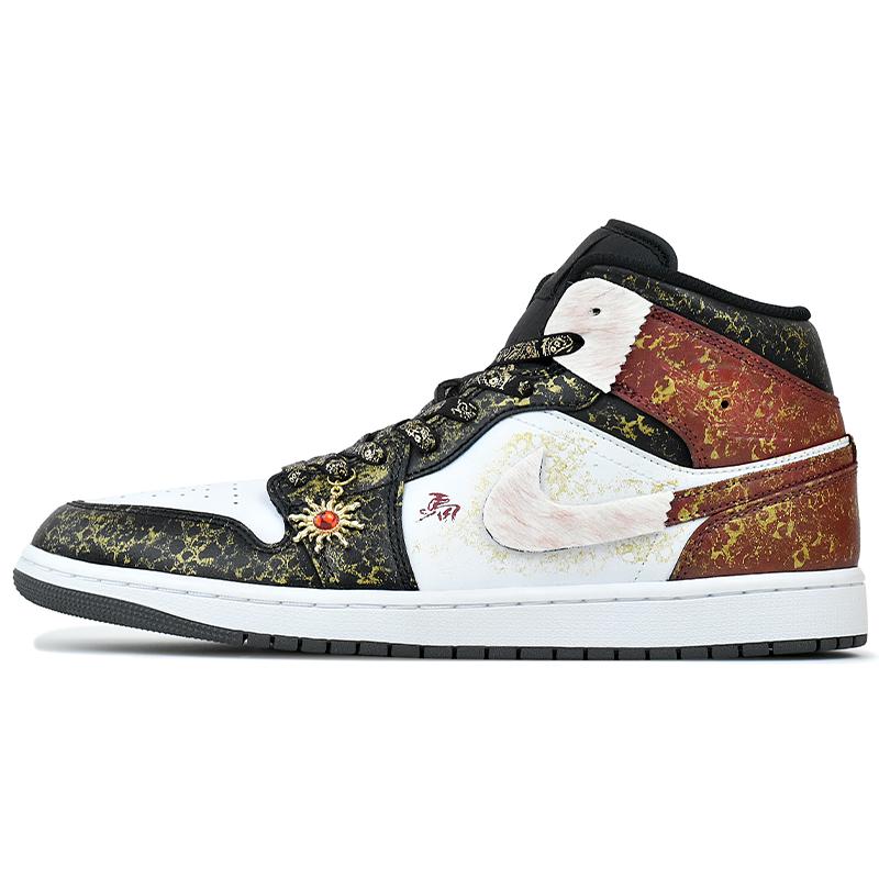 Jordan Air Jordan 1 Износостойкие Низкие Винтажные Баскетбольные Кроссовки Мужские DQ8426-001(Team1676-S-BOX)