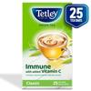 Tetley Зеленый чай Классический Иммунный с витамином C 25 чайных пакетиков по 1,3 г каждый Классический вкус зеленого чая