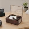 Retro Portable Music Player with Speaker, Bluetooth-compatible Desktop Player with Remote Control for Home, Support USB/Type-C