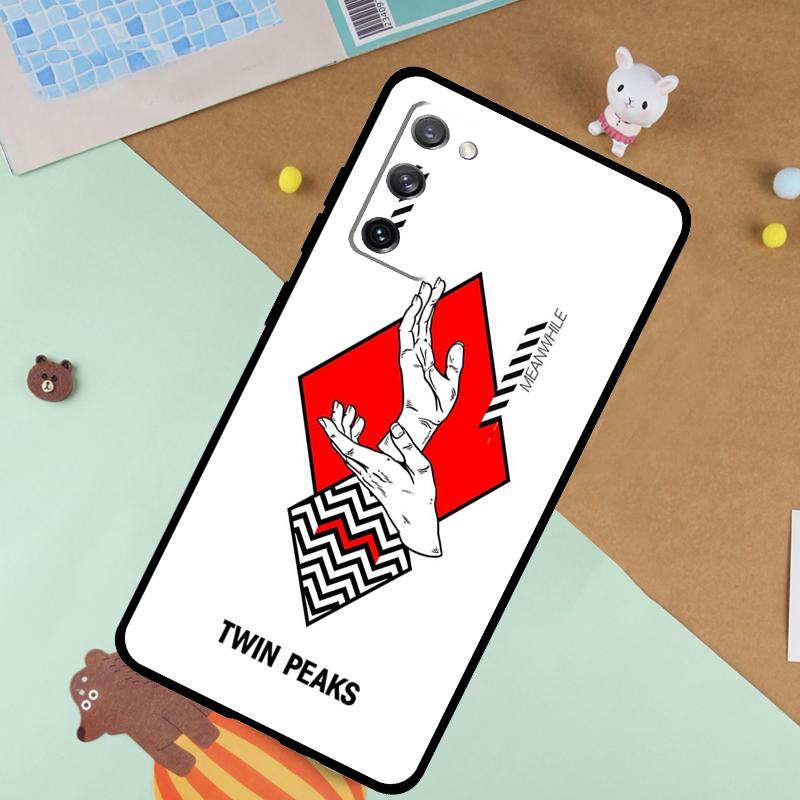 Twin Peaks Meanwhile Soft Case For Samsung Galaxy S25 Ultra S9 S10 S20 S21 S22 S23 S24 Plus S24 FE Funda Cover