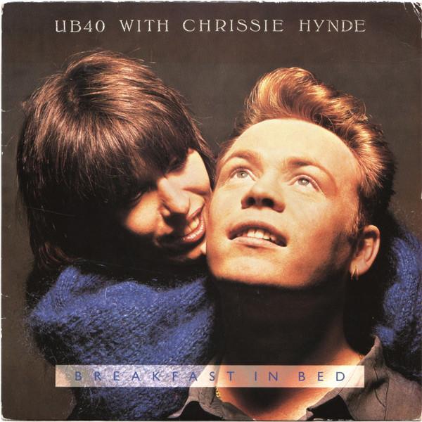 7-дюймовая пластинка UB40 CHRISSIE HYNDE Breakfast In Bed DEP29 DEP Internation 1988 UK Танцевальная Электроника Б/у