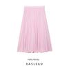 Kaslead New Arrival Women's Clothing Fashion Style Stylish Simple and Versatile Cotton Wide Skirt 9479061 620