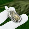 Anniversary Gift For Her Natural Dendrite Opal Gemstone Pendant 925 Silver