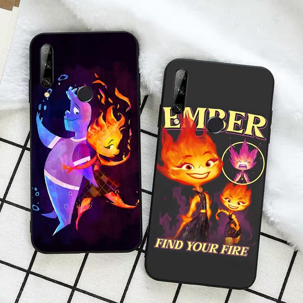 Hit Animated Film E-ELEMENTAL Phone Case For Huawei Honor 10 Lite 9 20 7A 9X 30 50 60 70 Pro Plus Soft Silicone Cover