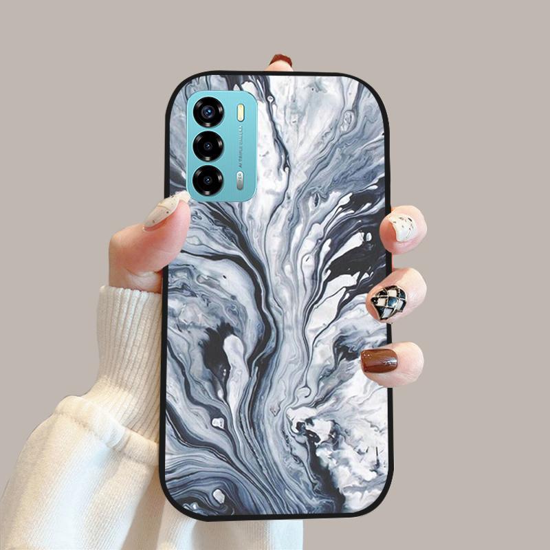 Для ZTE Blade V40 Vita Модный Чехол 8045 Мягкая Силиконовая Задняя Крышка Для ZTE Blade A72 Чехол A 72 4G Телефон Защитный Fundas Para