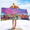 Comfy Bath Towels New York Soft Bathing/Beach/Camping Towel Large Size Quick Wash and Dry Sand Proof Lightweight Bath Towels