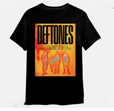 Deftones UK Шоу Лето 2025 Даты Турне Футболка Мужская Женская Футболки Топ, Подарок Для Фанатов