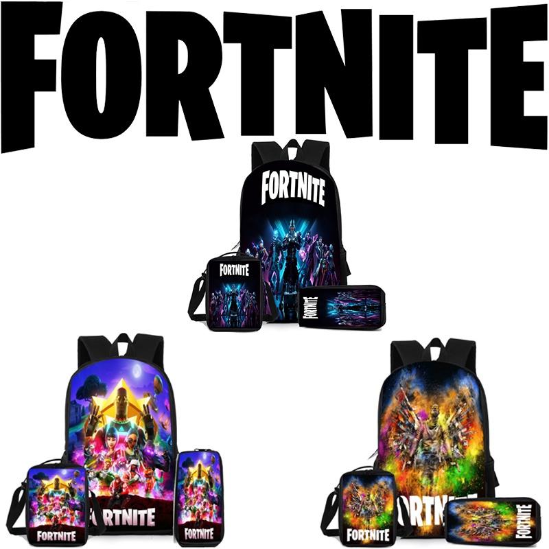 Набор школьных рюкзаков Fortnite Большая вместимость Износостойкий Дышащий Идеально для подростков