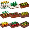 MOOXI Городская Ферма Огород Цветочный Сад MOC Кирпичи Модель Набор DIY Детская Игрушка Набор Строительных Блоков Взрослые Сборка Подарок