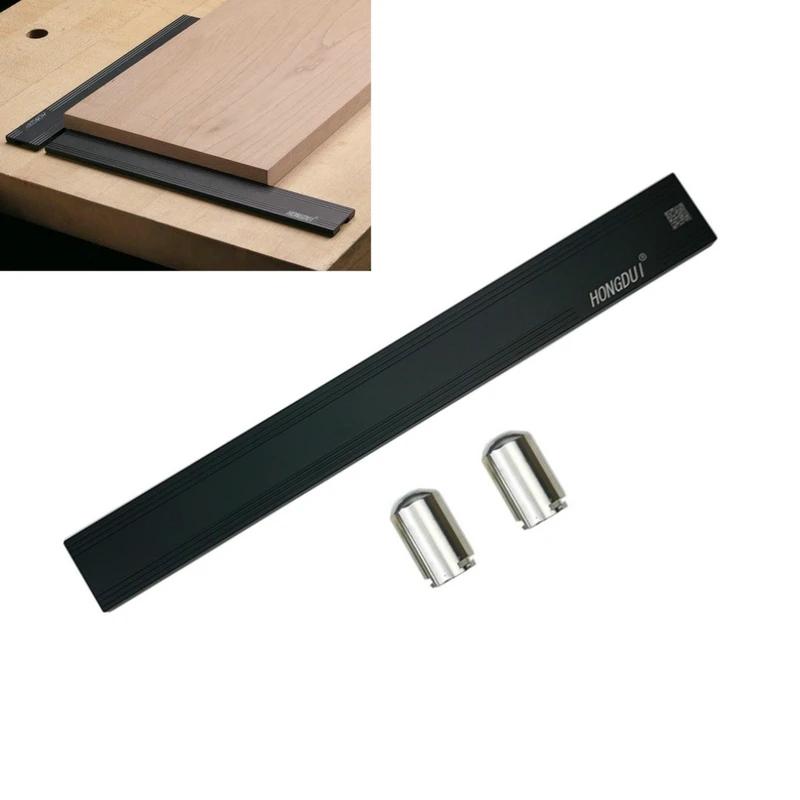 Доска-упор для фуганка Вспомогательная упорная пластина DIY 19/ 20MM Зажим для собачьего отверстия Наборы для верстака