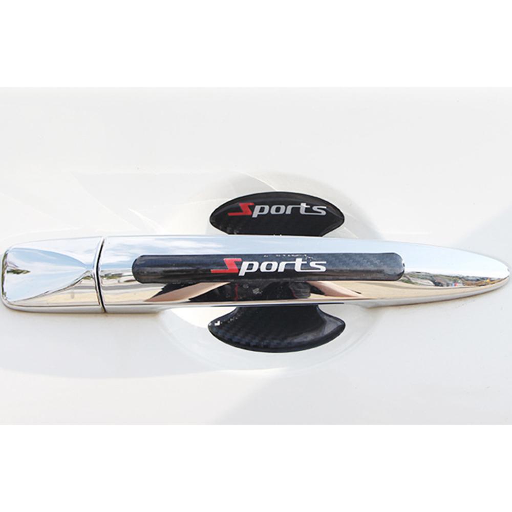 16 шт. Накладки на ручки дверей автомобиля, защита от царапин