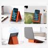 Flexible Silicone Phone Stand, Multi-Angle Foldable Cell Phone Holder, Portable Adjustable Desk Phone Kickstand, 10x20cm Universal Non-Slip Design