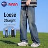 NASA GISS Men's Straight-Leg Loose Jeans