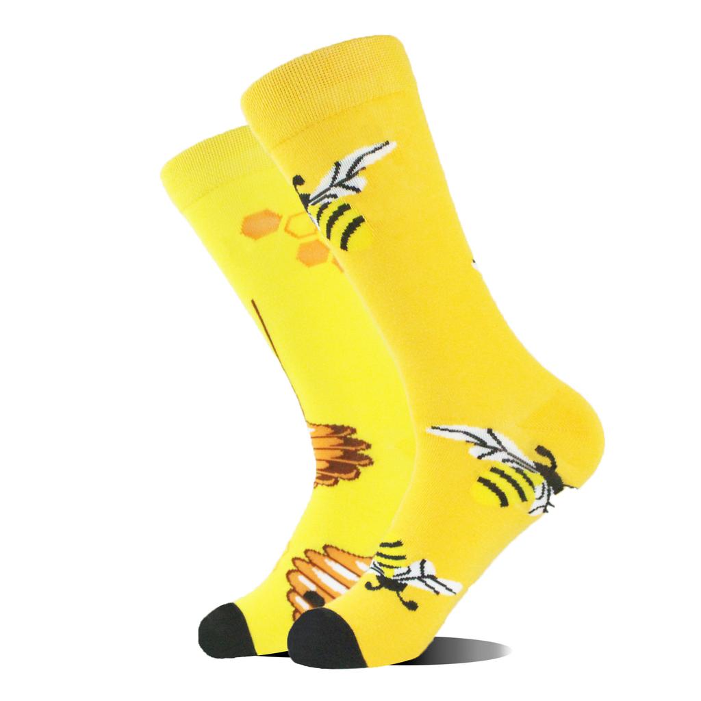 Новые модные носки креативные асимметричные хлопковые носки с изображением животных AB персонализированные популярные уличные жаккардовые парные носки