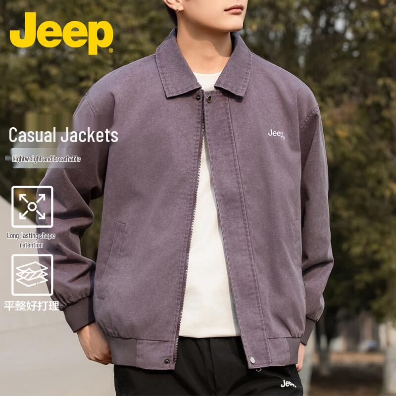 Jeep Мужская джинсовая куртка в стиле стритстайл