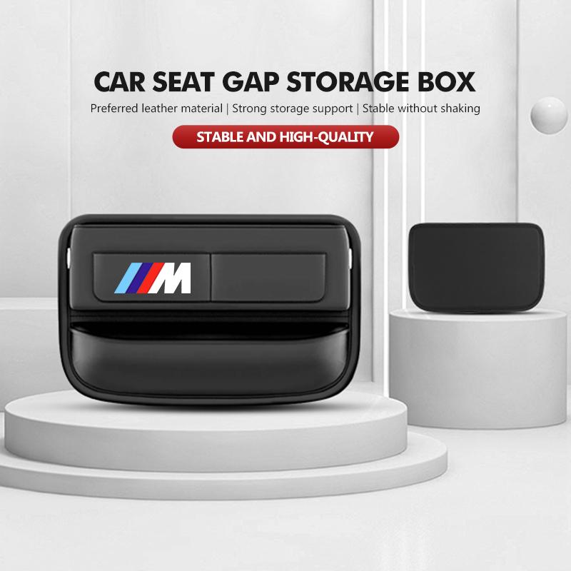 QAED6 Car Seat Gap Multifunction Crevice Storage Box Auto Accessories For BMW E30 E34 E36 E39 E46 E52 E53 E60 E61 E62 E70 E71 E83