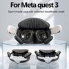 Кронштейн лицевого интерфейса для Meta Quest 3, улучшение для спортивного режима, дышащая рамка лицевой накладки, VR-аксессуары