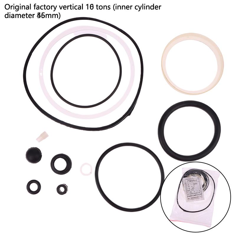 1 Set 2T -50T Horizontal Repair Kit 2-50 Tons Horizontal Jack Accessories Hydraulic Plunger Piston Oil Seal
